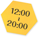 12：00～19：00